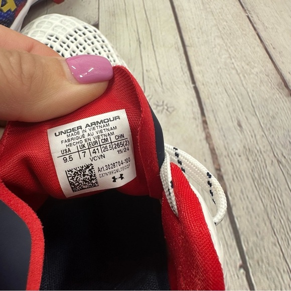 new without box Under Armour baseball softball molded cleats sz 9.5 womens - Picture 6 of 7